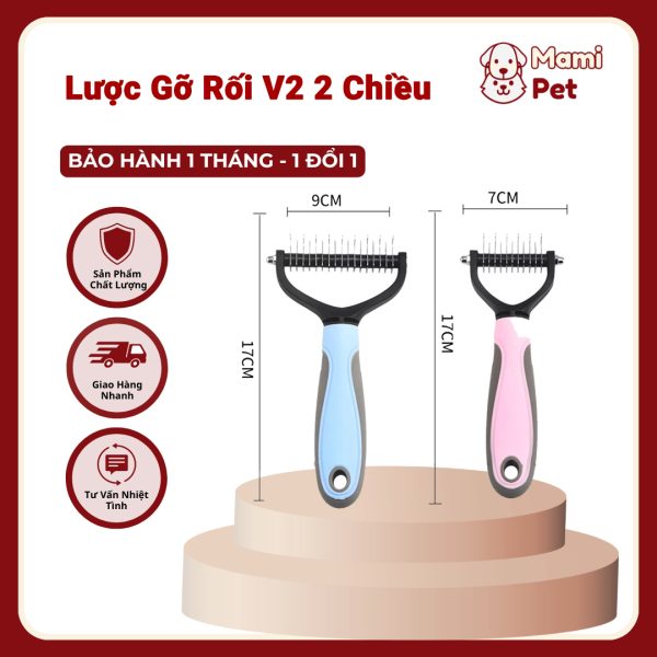 Lược Chải Lông Cho Thú Cưng - Gỡ Rối Hiệu Quả | Mamipet