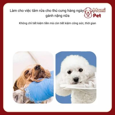 Găng Tay Ướt Vệ Sinh Đa Vị Trí Cho Thú Cưng